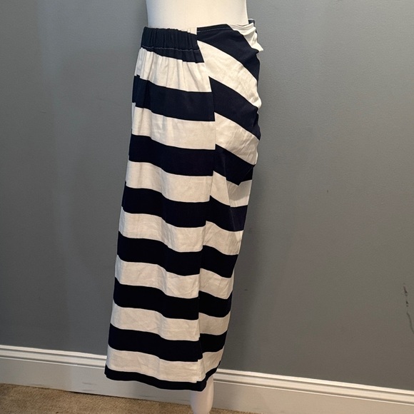 New York & Company Eva Mendes Nautical Striped Pencil Skirt - Size 10 - Picture 4 of 9
